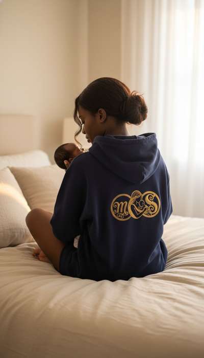 Mama's Secret branded merchandise, lifestyle shot