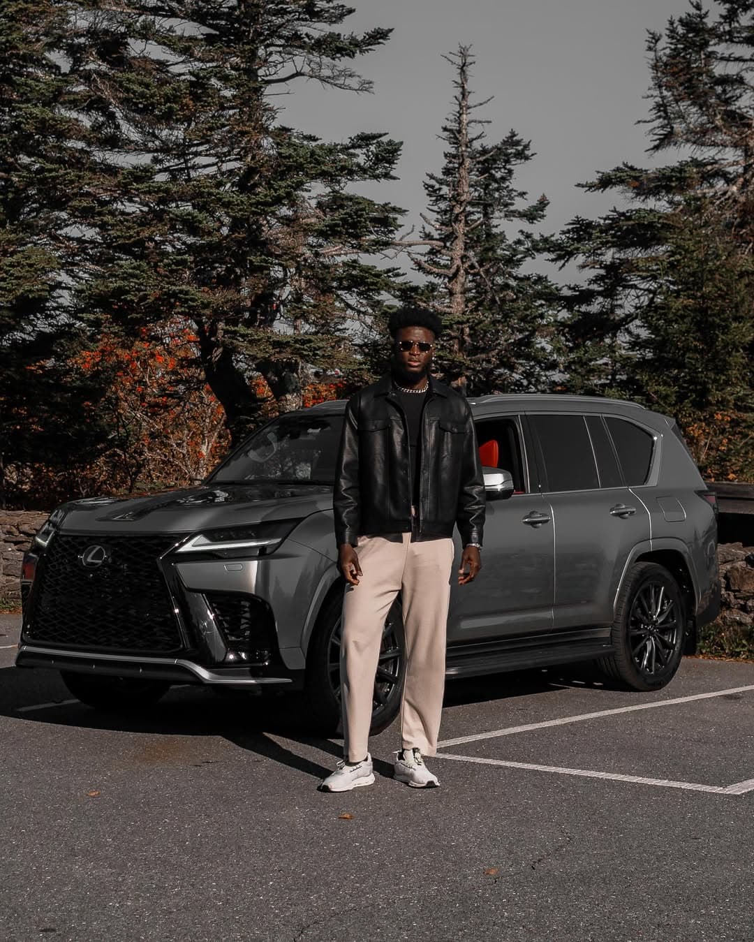 Lexus mountain travel campaign